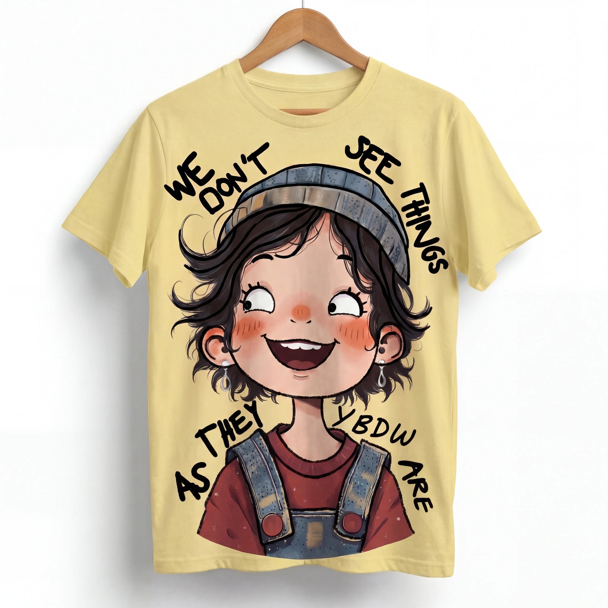 YBDW Character Graphic T-Shirt for Girls